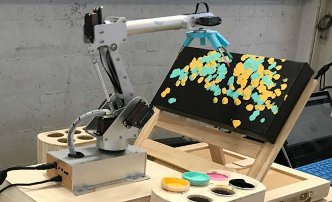 Фото - Искусственное искусство: RobotArt — конкурс по созданию картин среди роботов