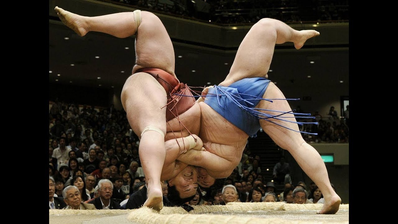 Почему борцам сумо нужно весить больше 120 кг и как они выглядят в детстве